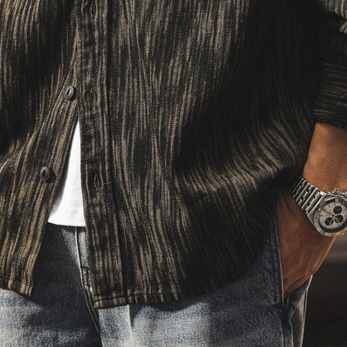 Retro Texture Utility Shirt P1831